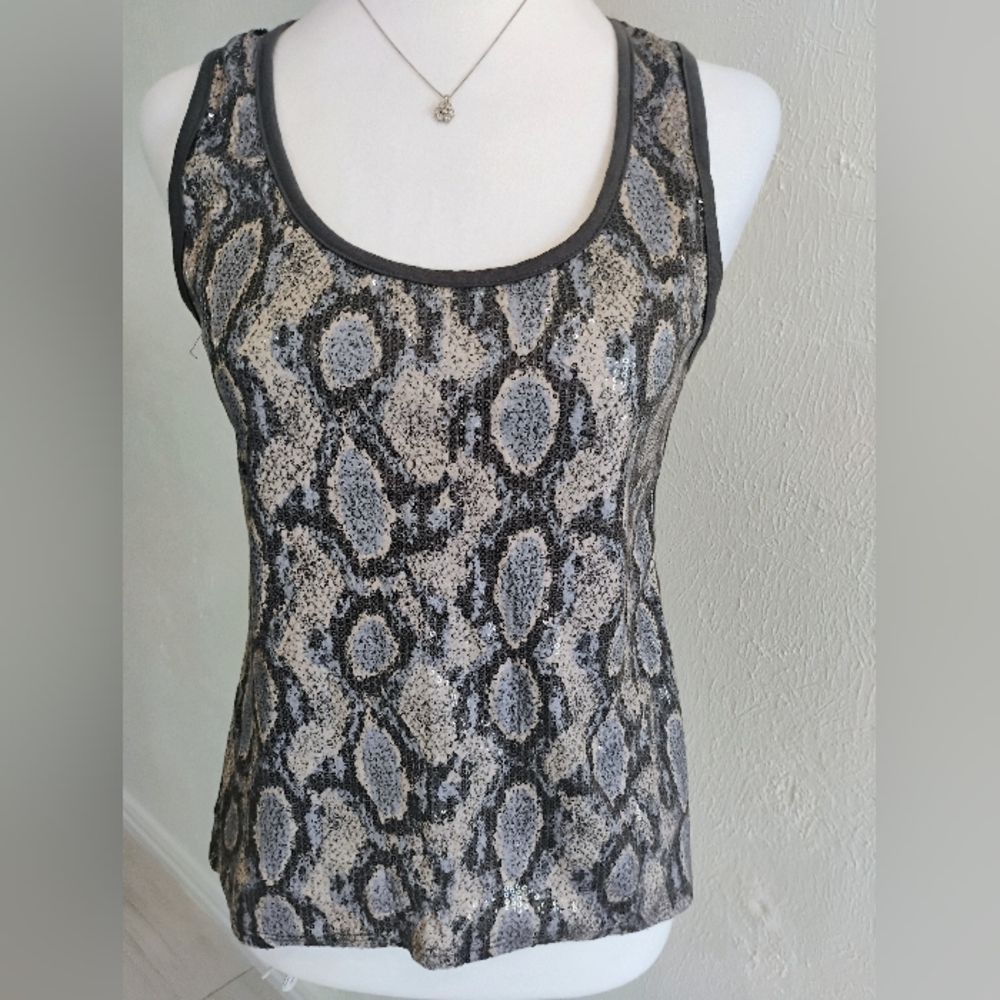 Hybrid Apparel Snake Print Sleeveless Top M